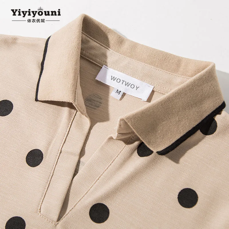 Long Dot Print Turn-down Shirt Dresses Women Polo 2019 Summer Straight Midi Dress Female Pockets Cotton Split Dress Plus Size Long Dot Print Turn-down Shirt Dresses Women Polo 2019 Summer Straight Midi Dress Female Pockets Cotton Split Dress Plus Size