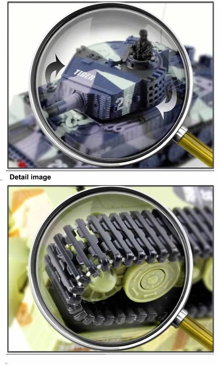 JSXuan Фирменная Новинка TIGER RC боевой танк 14CH 1: 72 Масштаб дистанционное управление имитация Panzer Мини Танк детские игрушки подарок