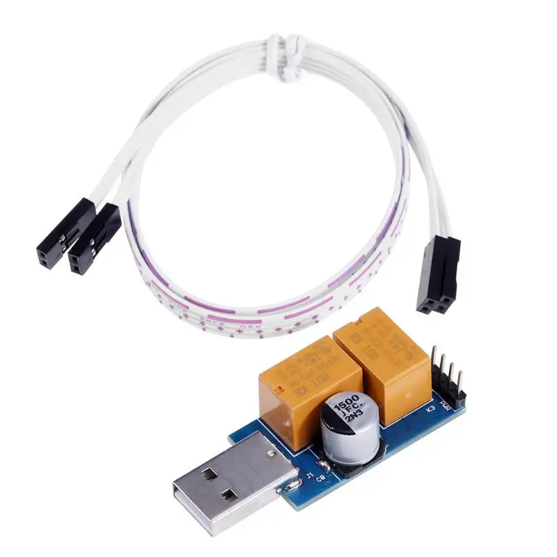 USB WatchDog Card Double Relay 24H Blue Screen Unattended