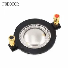 FODOCOR 34,4 мм высокочастотная звуковая катушка высокочастотная мембрана вибрационная пленка титановая пленка твитер динамик ремонтные аксессуары DIY