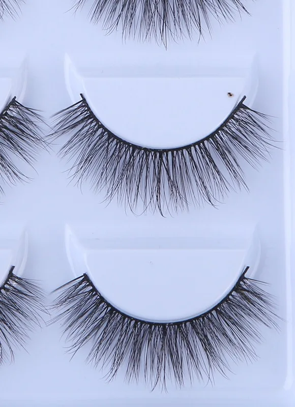 5 Pairs Mink Eyelashes New 3D Mink Lashes Thick HandMade Full Strip Fake Lashes Make up Eye lashe False Eyelashes Makeup