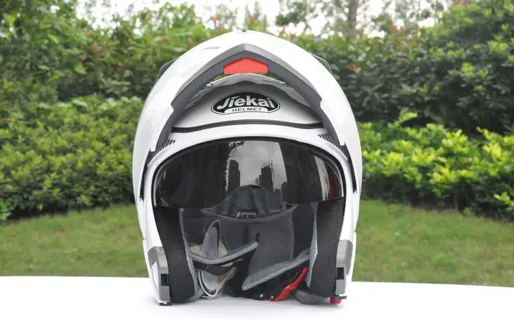 На saleJiekai 105 флип-ап мотоциклетный шлем анфас с двойными линзами шлемы Мотоцикл Мотоциклетный шлем