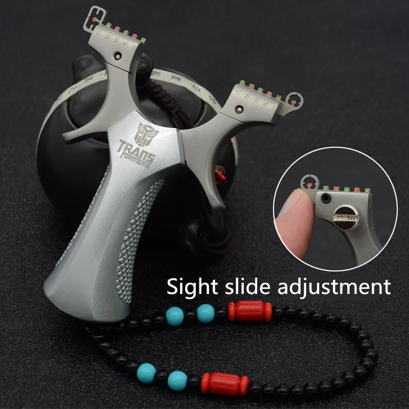 

Slingshot outdoor high-precision steel ball grabs the power of hunting quick-press flat leather bullets adult special bow