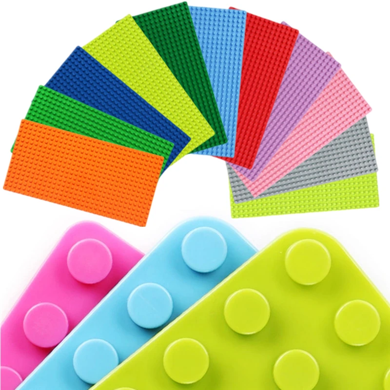 

Big Size Building Blocks 51*25.5cm Base Plate 32*16 Dots Baseplate DIY Building Blocks Toys For Kid Compatible Big Size Blocks