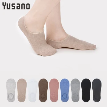 

Yusano Colorful Invisible Short Woman Sweat Summer Comfortable Cotton Girl Women's Boat Socks Ankle Low Female Short Socks