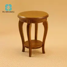 Мини мебель традиционный Кукольный дом миниатюрный деревянный китайский цветок стенд стол 1/12