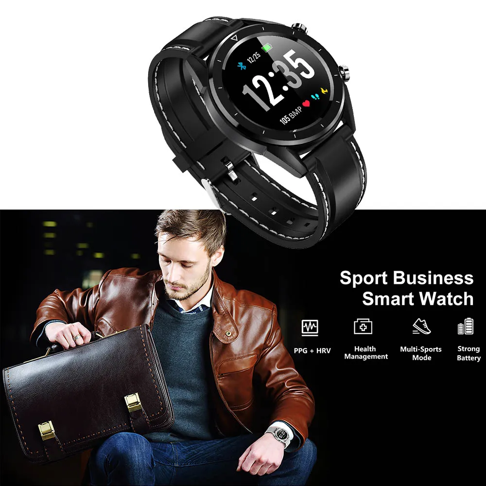 DT28 Смарт-часы для мужчин IP68 Водонепроницаемый ECG Монитор артериального давления сердечного ритма фитнес-трекер Смарт-часы спортивный смарт-браслет