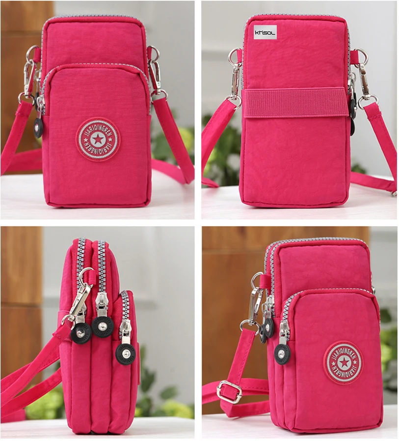 Versatile Universal Phone Wallet Bag - Climbing Portable Shoulder Pouch Holster
