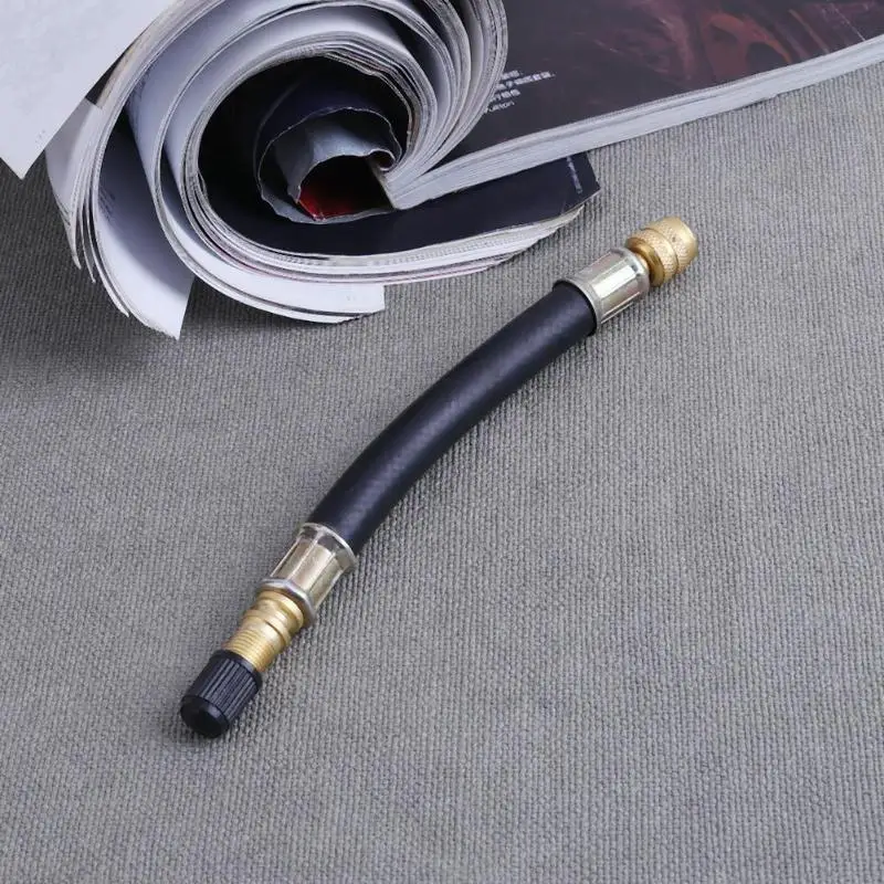 

1Pc Tyre Valve Extension Dual Tire Wheel Truck Transit Adaptor Connector 140mm Car Tyre Valve Accessory Tube Extension Adapter