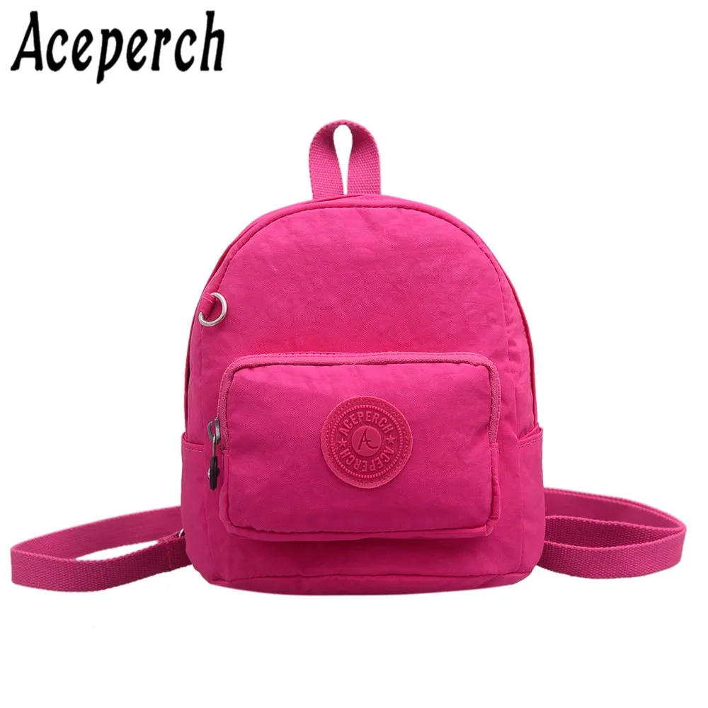 

ACEPERCH Girl 100% Original 2018 kiple Backpack Fashion Nylon Child Girl School Bags Bolsas Mochila Feminina Bag
