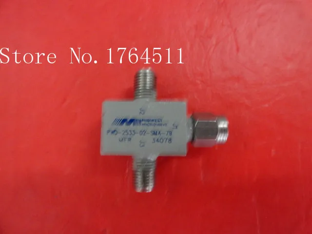 

[BELLA] MIDWEST PWD-2533-02-SMA-79 (MER 34078) DC-18GHZ two power divider
