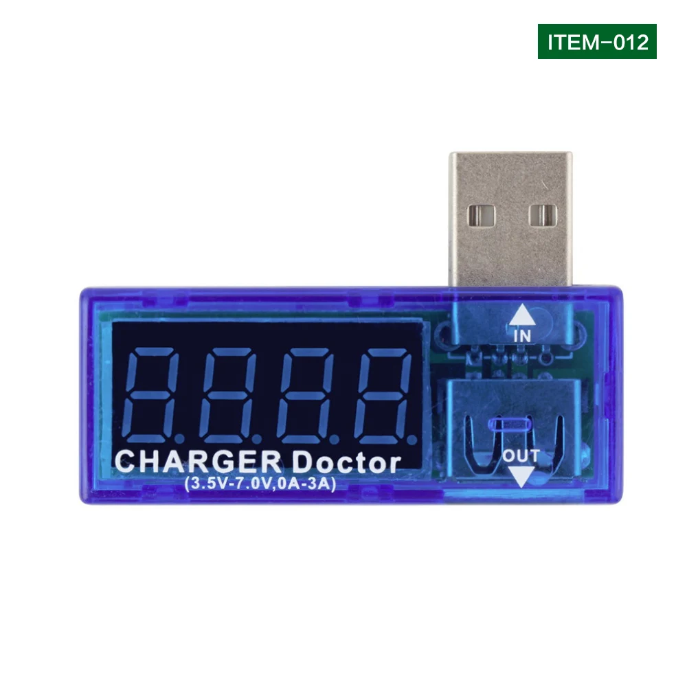 

1Pcs USB Charger Doctor Digital Cell Phone Battery Tester USB Detector Voltage Current Meter