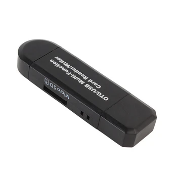

Computer Accessories USB 3 in 1 Multi-function Card Reader SD Card TF Triplet OTG Card Reader Adapter Cable For PC Laptop L0225