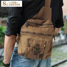 Груди и талии плеча холст Водонепроницаемый европейский и американский Стиль Путешествия Отдых человека сумка