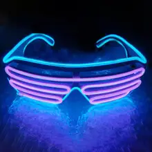 Relefree свет Сумасшедший световой вспышки Очки красочные Веселых вечеринок для мужчина и женщина открытый вождения путешествия Очки для походов