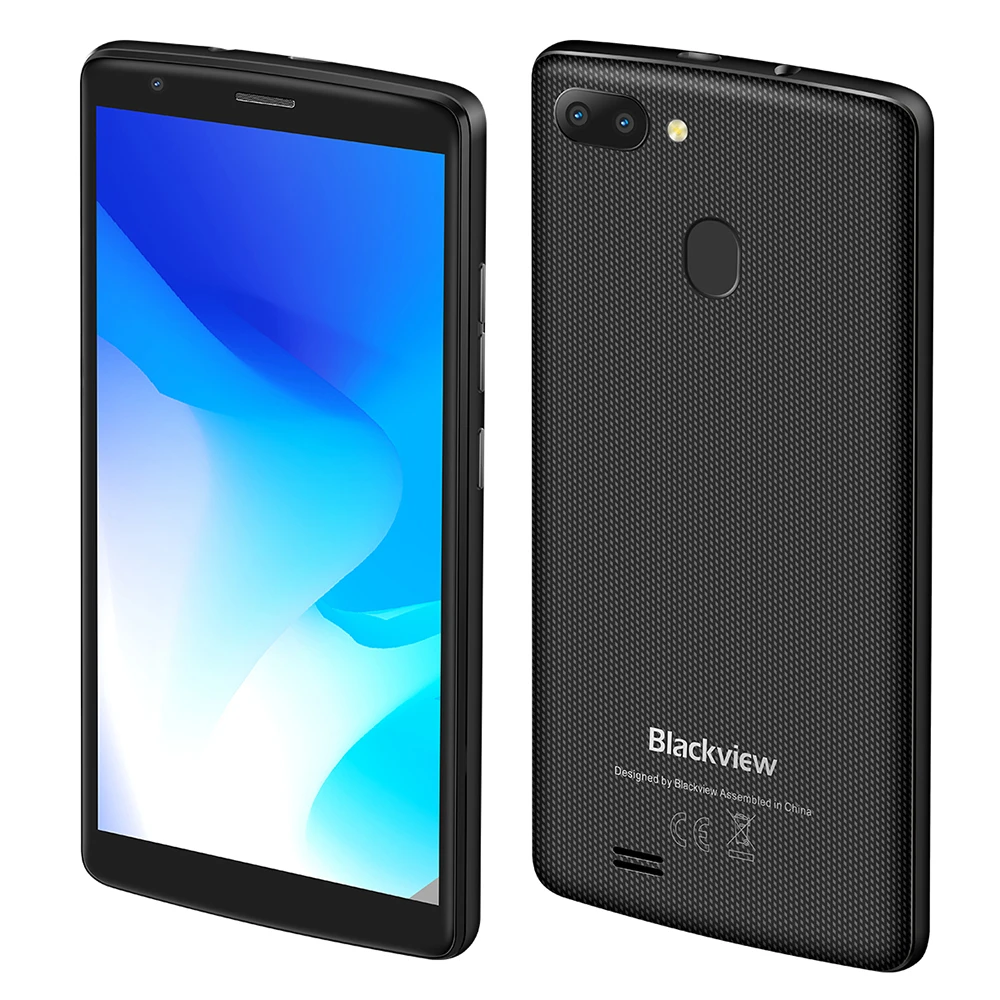 BLACKVIEW A20 Pro Смартфон Android 8,1 MTK6739 четырехъядерный 5,5 ''18:9 HD+ 2 Гб+ 16 Гб Двойная Задняя камера отпечаток пальца 4G мобильный телефон