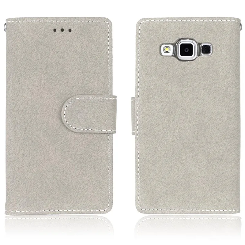 Для samsung A3 чехол-кошелек из искусственной кожи Силиконовый чехол для телефона для samsung Galaxy A3 A300 A300F SM-A300F чехол с откидной крышкой - Цвет: White