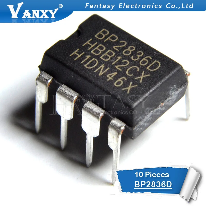 

10PCS BP2836D DIP8 BP2836 DIP 2836D DIP-8