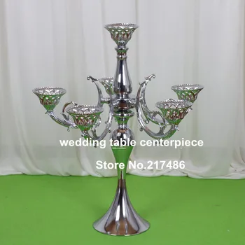 

free shipping (but africa 330 usd will be add ),cheap wedding Candelabra Centerpiece for table