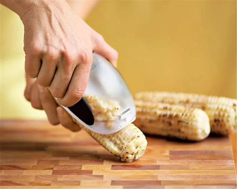 Кухонные аксессуары новые гаджеты для зачистки кукурузы початка для удаления чистилка для кукурузы инструменты для приготовления пилинга
