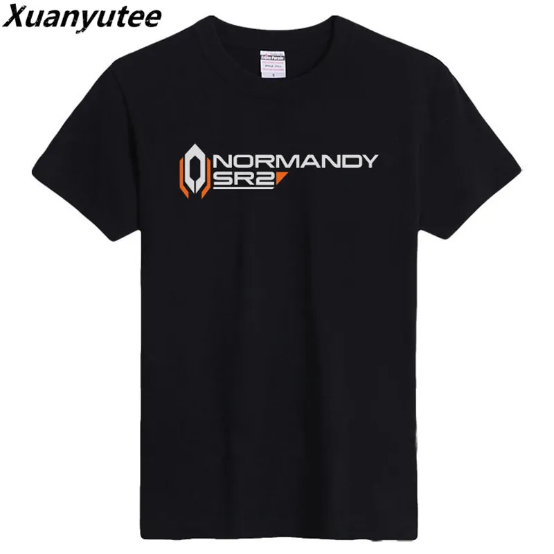 Xuanyutee Normandy SR2 игровая футболка для фанатов Big Love мужская хлопковая Повседневная с