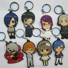 300 шт/500 шт фигурка Токийского Гуля ПВХ брелки Kaneki Кен подвески DHL