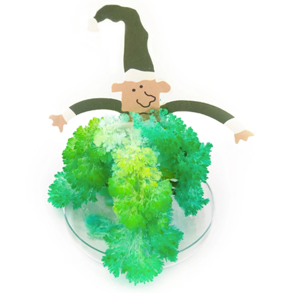 

2019 Magically Grow Elf Trees DIY Magic Growing Paper Santa Claus Tree Japanese Christmas Gifts Novelty Wizard Kids Toys 2PCS