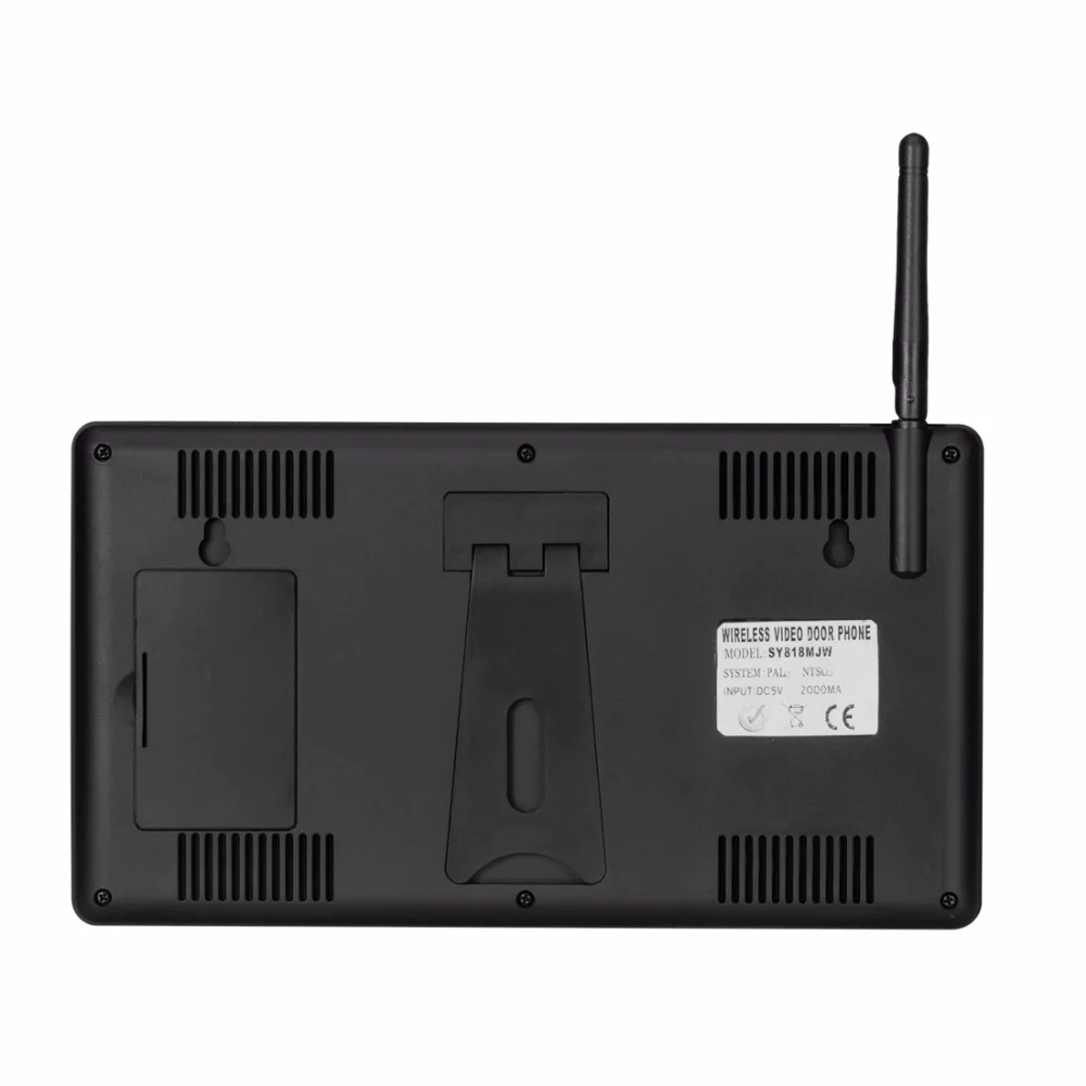 YoBang Security 7 дюймов 2 4G беспроводной цветной видеодомофон дверной звонок ИК