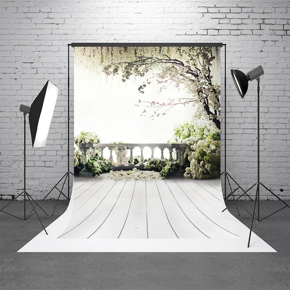 VinylBDS 5x7ft цветы деревья Fondos Fotograficos природа фото стенд фон Fotografia фотостудия для