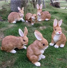 Garden Decoration Ideas Artificial Rabbits