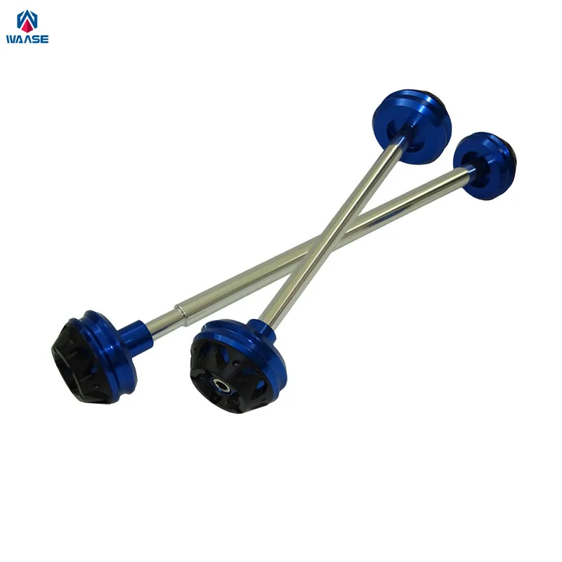 Buy waase Front & Rear Wheel Fork Axle Sliders Cap