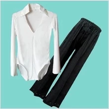 Танцевальная одежда для латинских танцев для мальчиков, синий, белый, черный цвета, костюмы для современных латинских танцев для мальчиков, одежда