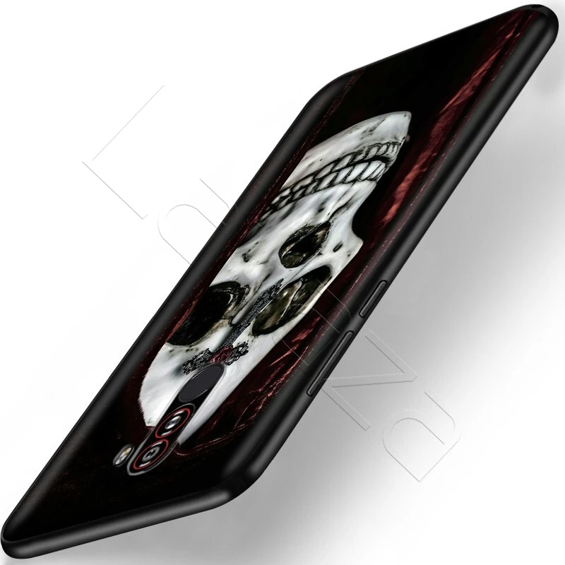 Чехол Lavaza с черепом и надписью Death Grim для Xiaomi 9T Pro CC9 A3 Redmi K20 7A Huawei Honor 20 9X P20 Lite Nova 5i