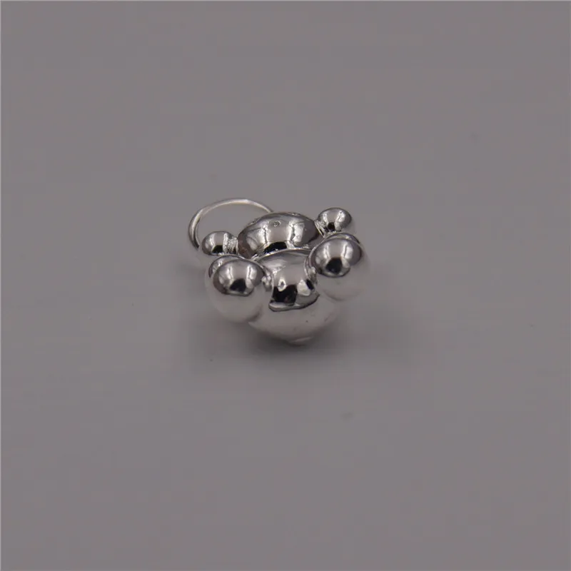 7123245201 Твердая 925 пробы Серебряная Подвеска для женщин Colgantes Para Bisuteria de plata de ley 925, хорошее ювелирное изделие - Окраска металла: 7123245201