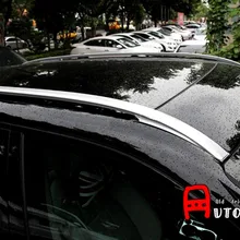 Для Land Rover Discovery Sport металлический серебристый Топ на крышу рейлинги 1 комплект