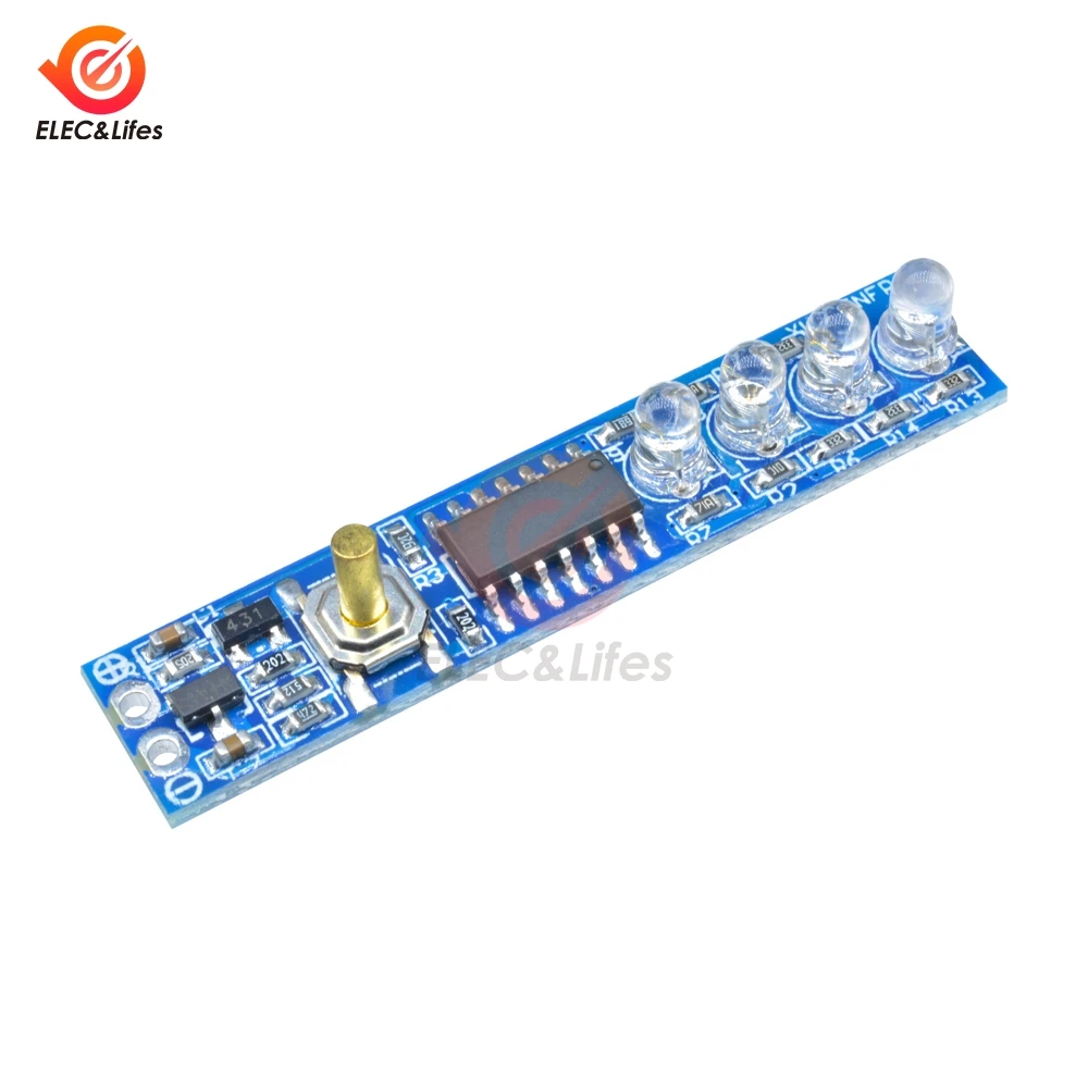 

3S Lithium Battery Capacity Indicator LED Display Board Power Level Indicator Module for 18650 Lithium Battery