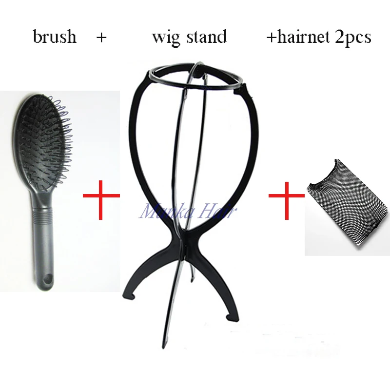 

2019 New Plastic Folding Stable Durable Wig Hair Head Hat Cap Display Holder Stand Tool Hair Accessories Black Free China Post
