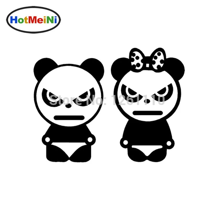 PANDA Vinyl Decal Sticker Car Window Bumper Wall Macbook Bear Cute JDM EURO