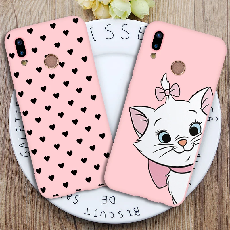 

Candy Pink Silicone Soft TPU Coque For Huawei Honor 8X 7X 8E 7A Pro 7C 8 9 10 Lite View 20 Play Y5 Y6 Y7 Prime Y9 2018 2019 Case