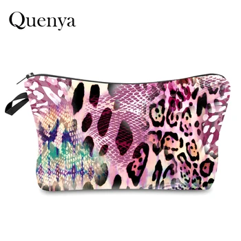 

Quenya Small Fashion Portable Makeup Bag Travel Magic 3D Printing Cosmetic Bags Waterproof Makeup Brush Storage Pouch for Women
