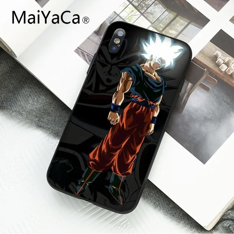 MaiYaCa Dragon Ball Z Super DBZ Goku Модный чехол для телефона iphone 11 Pro 11Pro MAX 8 7 6S Plus 5 5S SE XR X XS MAX 10 Coque