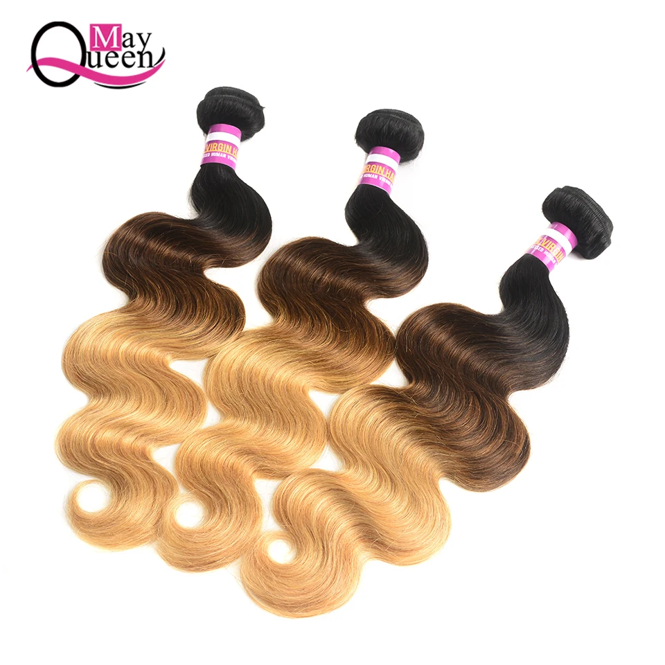 May Queen Ombre Brazilian Hair Weave Bundles With Closure 1b 4 27 Body Wave Bundles Human Hair 3 Bundles With Closure Remy May Queen Ombre Brazilian Hair Weave Bundles With Closure 1b 4 27 Body Wave Bundles Human Hair 3 Bundles With Closure Remy
