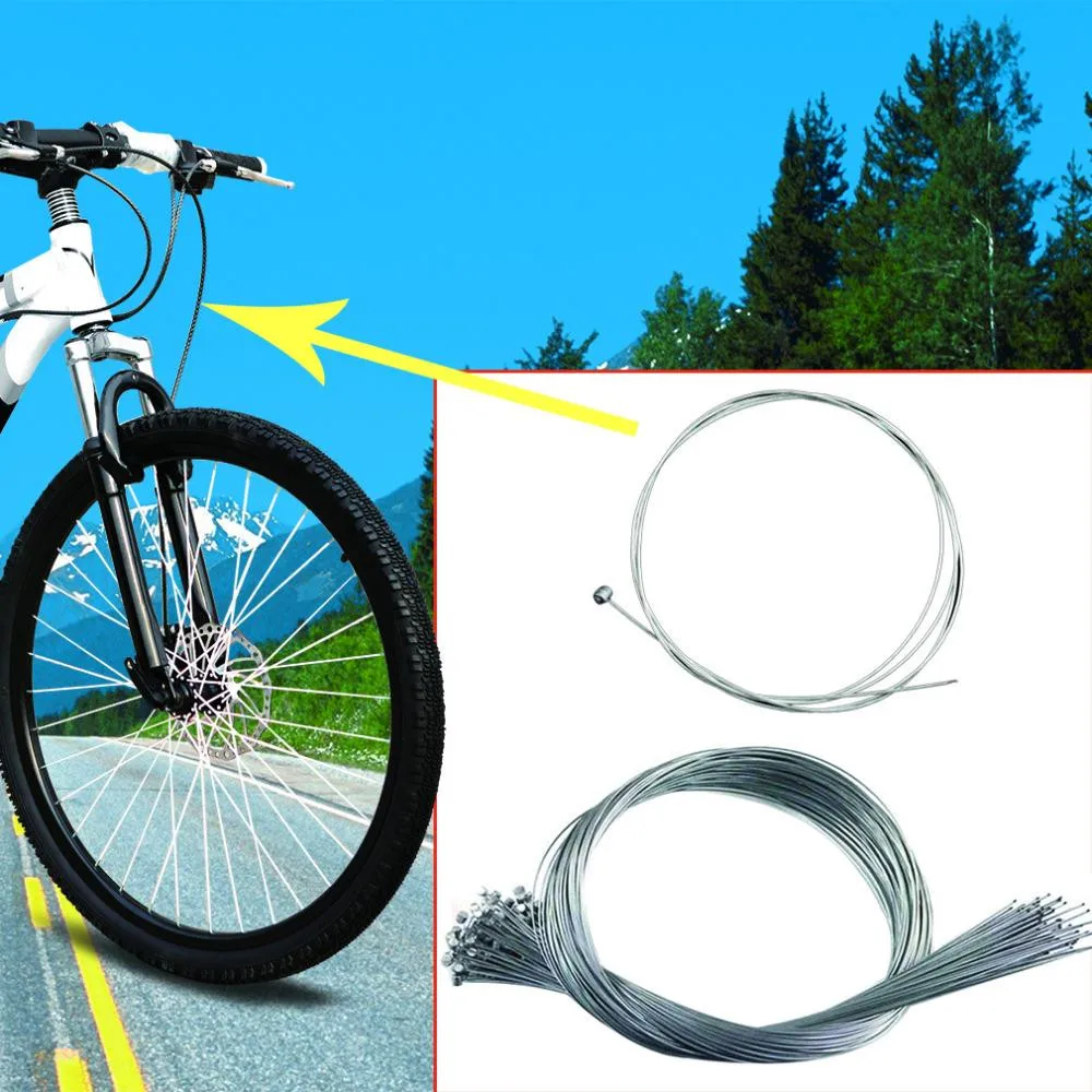 Шоссейный велосипед MTB велосипед с фиксированной передачей велосипедный тормоз линия переключения передач набор тормозных кабелей сердцевина, Внутренний провод стальная скоростная линия M22