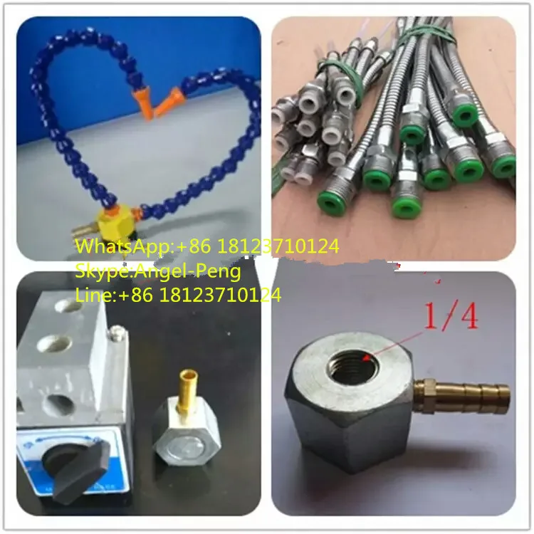 

Mist coolant system,Magnetic Block,Tool cooling tube,Mist Sprayer,coolant oil pipe for CNC engraving machine
