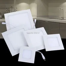 3 Вт 4 Вт 6 Вт 9 Вт 12 Вт 15 Вт 18 Вт AC85~ 265 в холодный белый/теплый белый светодиодный потолочный светильник, квадратный панельный светильник, высокое качество