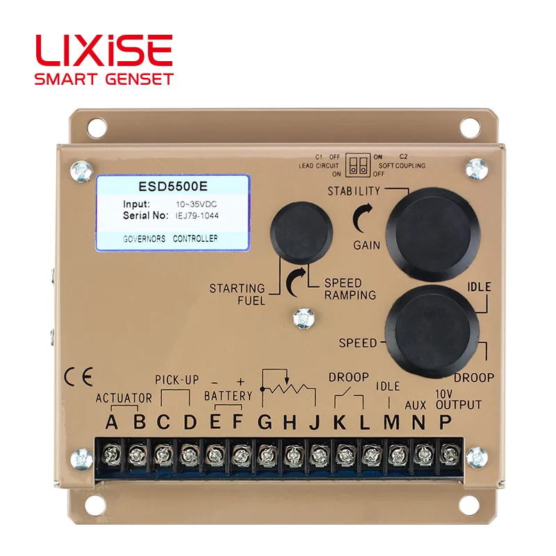 

Speed controller ESD5500 LIXiSE mechanical engine speed governor