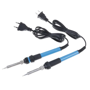 

Adjustable Temperature Electric Soldering Iron 60W 110V 220V Welding Solder Rework Station Heat Pencil Repair Tool US EU Plug