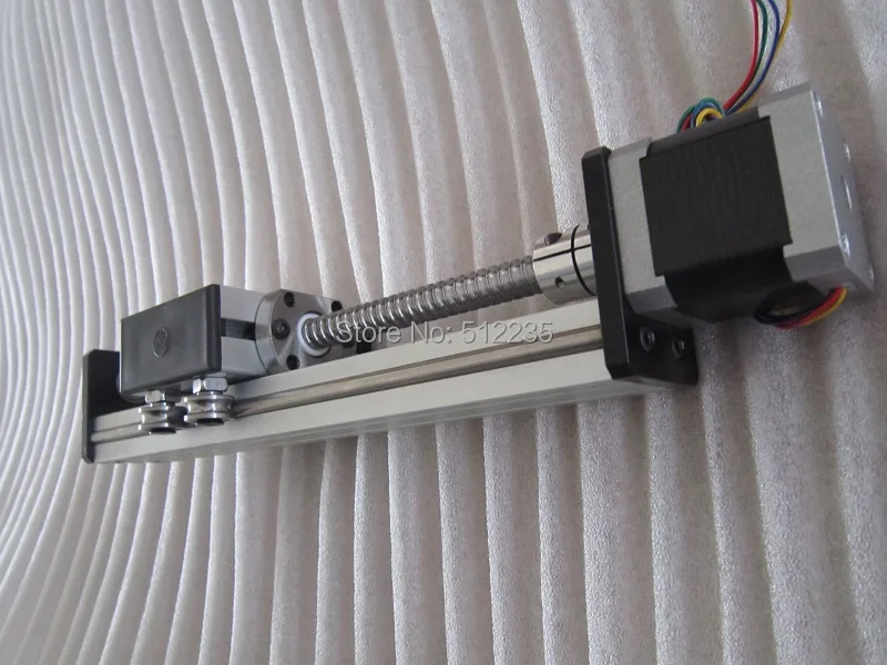

High Precision SG Ballscrew 1610 700mm Travel Linear Guide + 57 Nema 23 Stepper Motor CNC Stage Linear Motion Moulde Linear