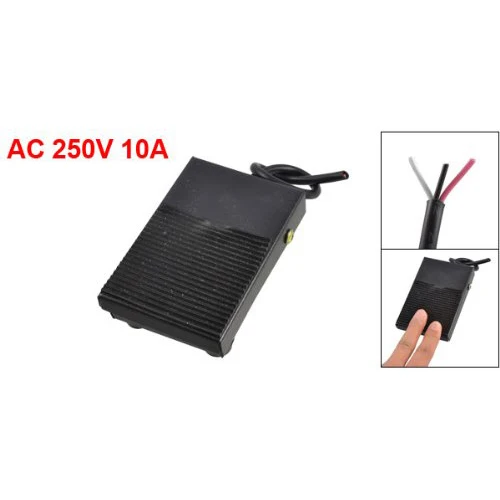 

CSS Amico AC 250V 10A SPDT NO NC Momentary Plastic Power Foot Pedal Switch for CNC Industrial