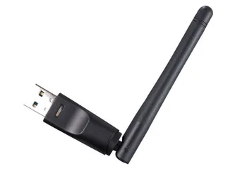

200pcs Mini Wireless Wifi Adapter 150 Mbps 20dBm Antenna USB Wifi Receiver Network Card 802.11b/n/g High Speed Wifi Adaptador